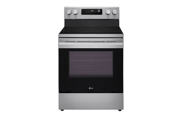30" Elec. 6.3 cu ft. Range | ProBake® Convection, EasyClean® & Smart, Stainless, Freestanding